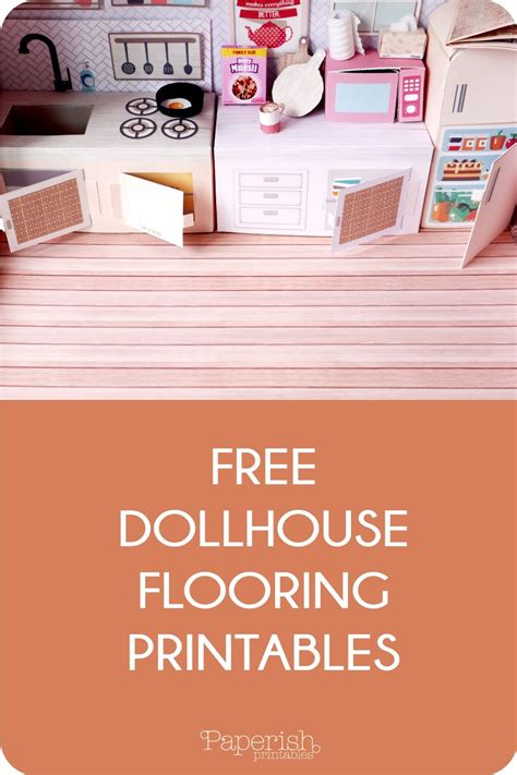 Free Dollhouse Flooring Printables